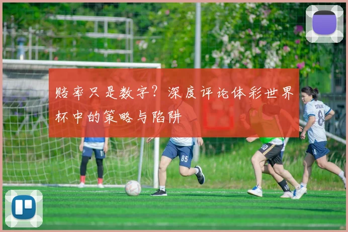 赔率只是数字？深度评论体彩世界杯中的策略与陷阱